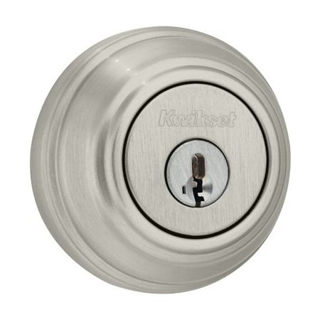 Kwikset Sat NI DBL Cyl Deadbolt 985 15 SMT CP K4 V1